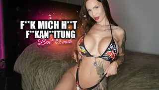 Fickanleitung - Fick mich hart und benutz mich zum abspritzen 😈💦