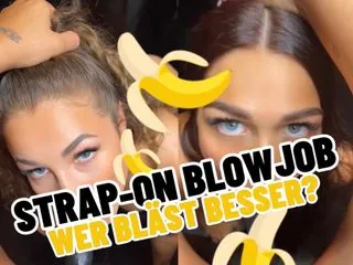 💦🍌STRAP-ON BLOWJOB IM DOPPELPACK!