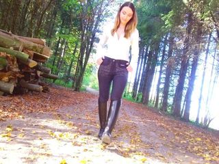 Geil auf Leder-Reitstiefel?