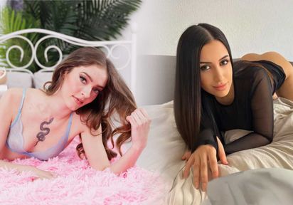 BeckyCalifornia+DahliaHadid - 