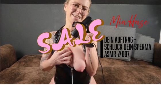 🚨Achtung nicht verpassen! nur noch bis 04.01   ❤️‍🔥VIDEO im SALE❤️‍🔥 für meine braven Spermaschlucker..💦