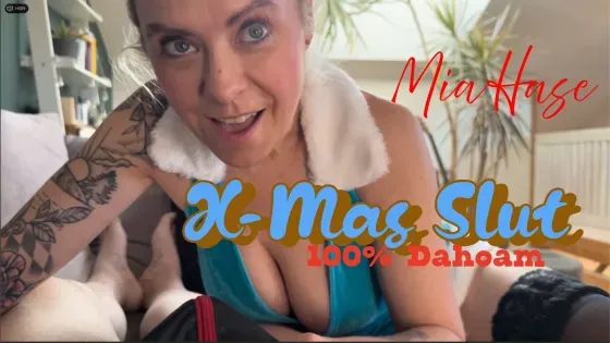 WEINHACHTEN LOADED..... Gönn Dir Doch die geile X-MAS-Slut im VIDEO 😈🎄🎁💦