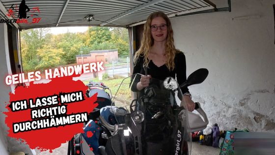 Geiles Handwerk! Ich nehme dich mit zum Schrauben. Danach werde ich durch gehämmert.