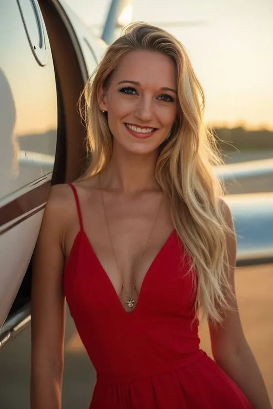 🔥 Ich bin nicht nur First Class – ich bin die ganze Reise. Wo fliegen wir hin, Baby? 😈✈️