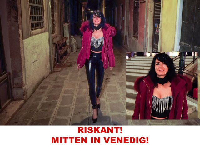RISKANT! SPERMA WALK MITTEN IN VENEDIG NACH 3-LOCH USERTREFF