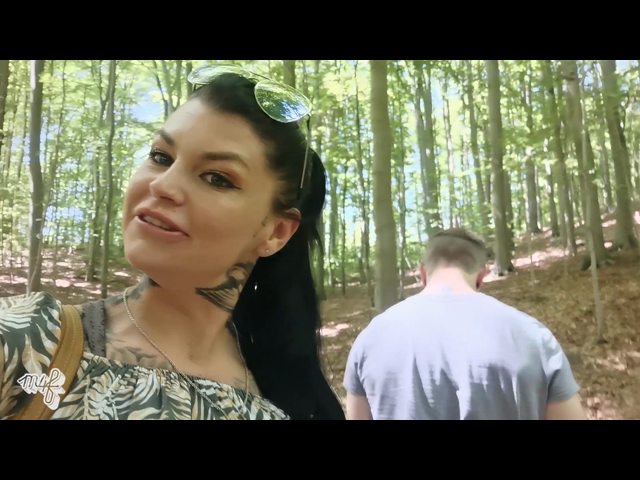 Outdoor Fick mit Bodybuilder Klaus