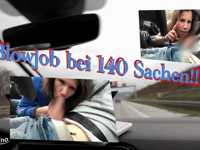 Zweimal hintereinander abgespritzt auf der Autobahn...