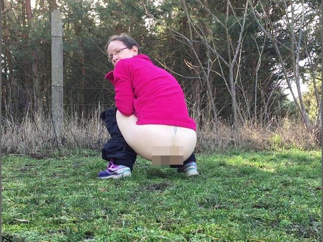 Das erste mal dieses Jahr Outdoor hin geschissen!