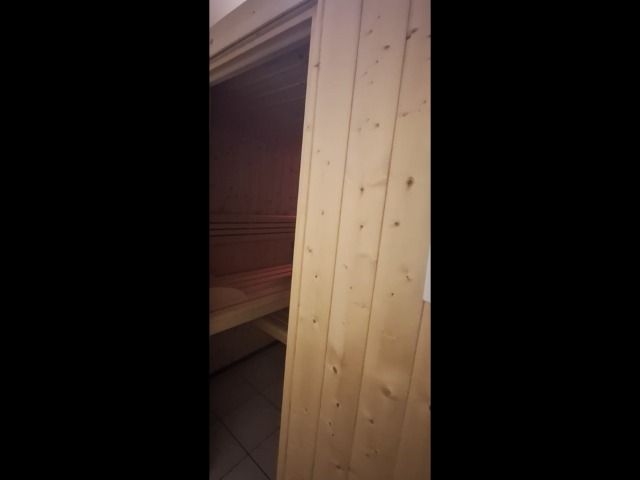 In meiner Sauna wird man geil
