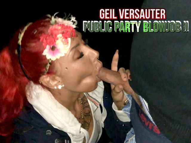Gast erkennt mich auf Fete und wird leer geblasen !